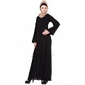 Umbrella cut abaya- Black Umbrella cut abaya- Black
